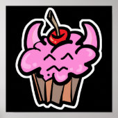 Poster Devil Food Cupcake (Devant)