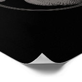 Poster Devil Goat Pentagram Baphomet Satan Occult Satanic (Coin)