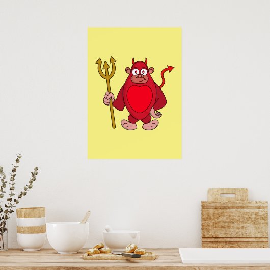 Poster Devil Gorilla (Cuisine)