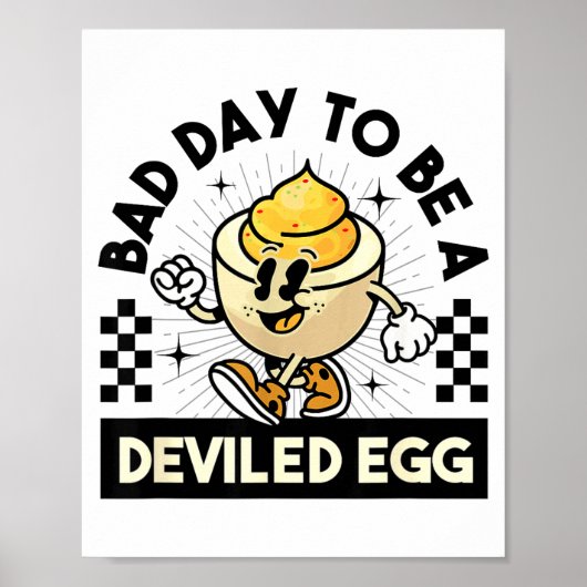 Poster Deviled Egg Thanksgiving Eggs For Men Women Funny (Devant)