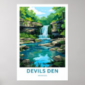 Poster Devils Den Arkansas (Devant)