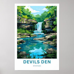 Poster Devils Den Arkansas