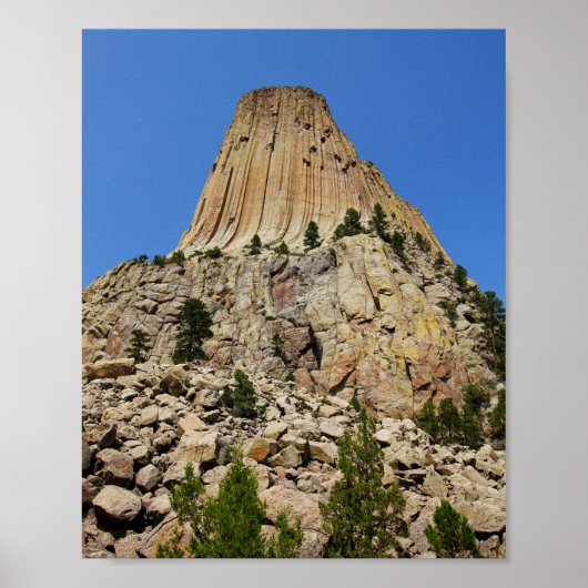 Poster Devil's Tower, Devil's Tower National Monument, WY (Devant)