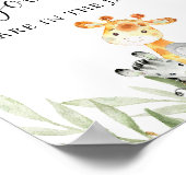 Poster Devine combien de chaussettes dans le jeu de jarre (Coin)