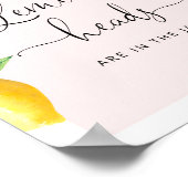 Poster Devine combien de têtes de citron sont dans le pot (Coin)