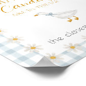 Poster Devine combien d'oeufs l'oie bleue a dans son nid (Coin)