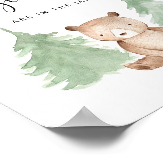 Poster Devine combien d'ours gummy sont dans le bocal (Coin)