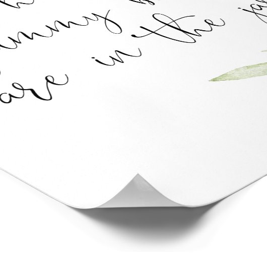 Poster Devine combien d'ours gummy sont dans le panneau d (Coin)