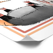 Poster Devine que je vais mourir Possum jouer Dead Opossu (Coin)