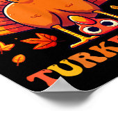 Poster Devine quoi Dinde Fessier Drôle Thanksgiving Garço (Coin)