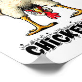 Poster Devinez Ce Beurre De Poulet Stuff Blague Butt Hu (Coin)