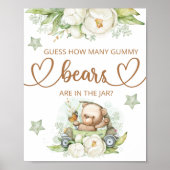 Poster Devinez combien d'affiches d'ours (Devant)