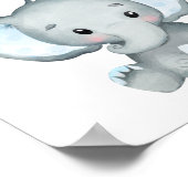 Poster Devinez combien d'arachides éléphant bébé garçon d (Coin)