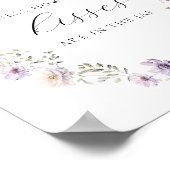 Poster Devinez combien de baisers douche jeu Fleur sauvag (Coin)