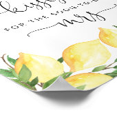 Poster Devinez combien de baisers Panneau de jeu de douch (Coin)