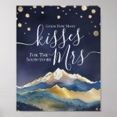 Poster Devinez combien de baisers pour bientôt M. Mme Bri (Devant)