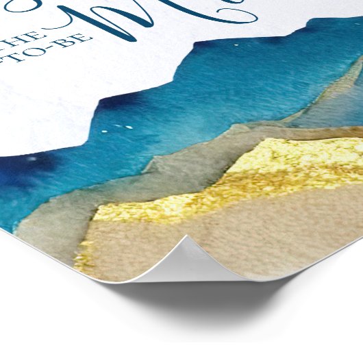 Poster Devinez combien de baisers pour bientôt M. Mme Bri (Coin)