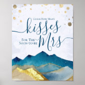 Poster Devinez combien de baisers pour bientôt M. Mme Bri (Devant)