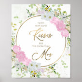 Poster Devinez combien de baisers signe de Fête des marié (Devant)