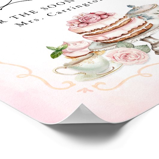 Poster Devinez combien de baisers signe de Fête des marié (Coin)