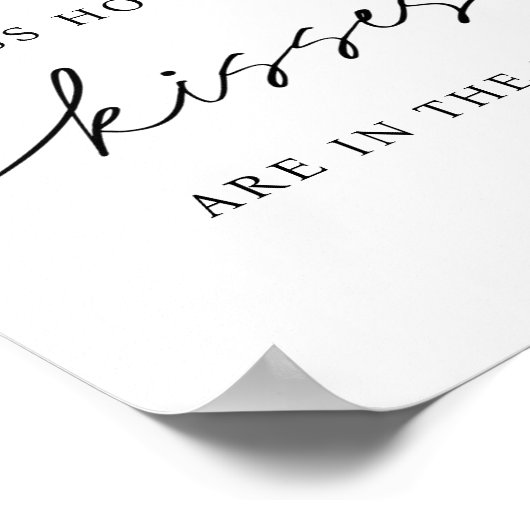 Poster Devinez combien de baisers sont dans le pot (Coin)