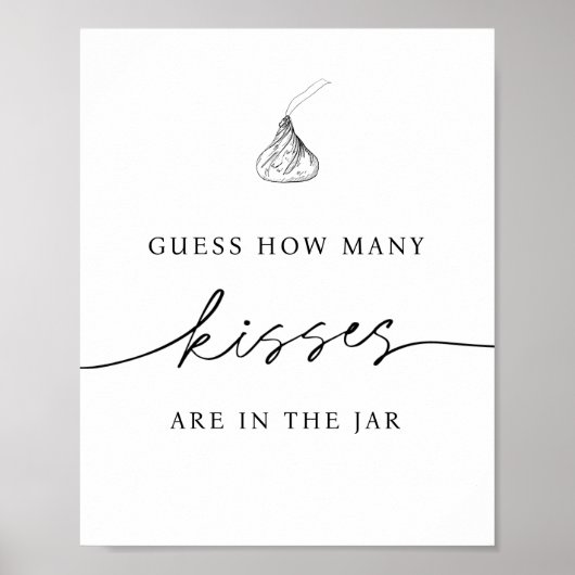 Poster Devinez combien de baisers sont dans le pot (Devant)
