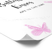 Poster Devinez combien de bisous de papillon (Coin)