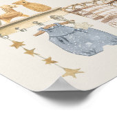 Poster Devinez combien de Boho Baby Nursery Baby shower j (Coin)