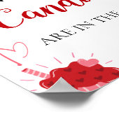 Poster Devinez combien de bonbons Baby shower de Saint Va (Coin)