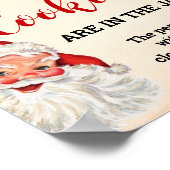 Poster Devinez combien de cookies Père Noël Christmas Gam (Coin)