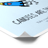 Poster Devinez combien de jeux de Baby showers (Coin)