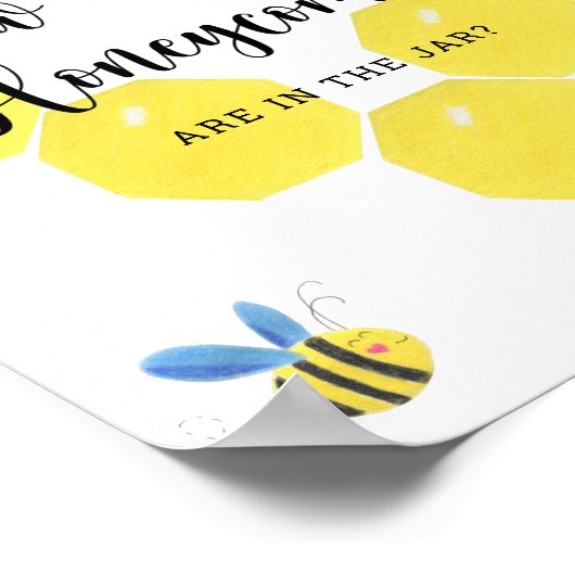 Poster Devinez combien de nids de miel se trouvent dans l (Coin)