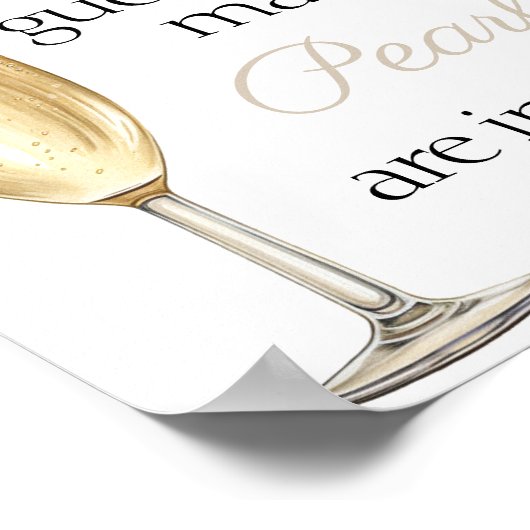 Poster Devinez combien de perles sont dans la douche nupt (Coin)