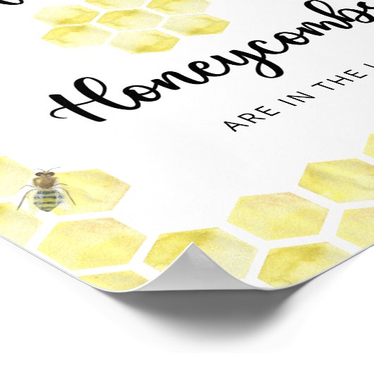 Poster Devinez combien de rayons de miel sont dans le pot (Coin)