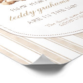 Poster Devinez combien de Teddy Grahams Baby shower Jeu S (Coin)