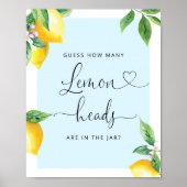 Poster Devinez combien de têtes de citron sont dans l'aff (Devant)