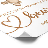 Poster Devinez combien d'ours (Coin)