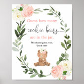 Poster Devinez combien d'ours biscuits sont dans l'affich (Devant)