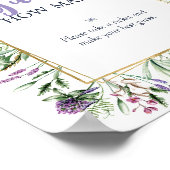 Poster Devinez Combien ? Jeu d'aquarelle du jardin papill (Coin)