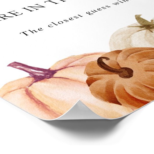 Poster Devinez combien sont dans la Jar Shower Game Poste (Coin)