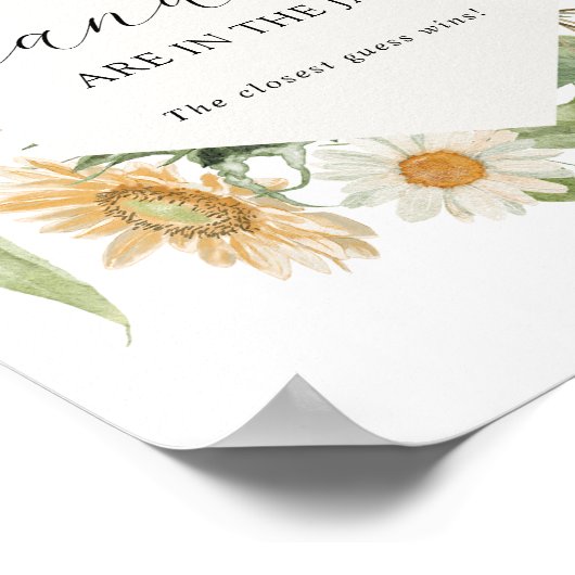 Poster Devinez combien sont dans le Jeu de douche Jar (Coin)