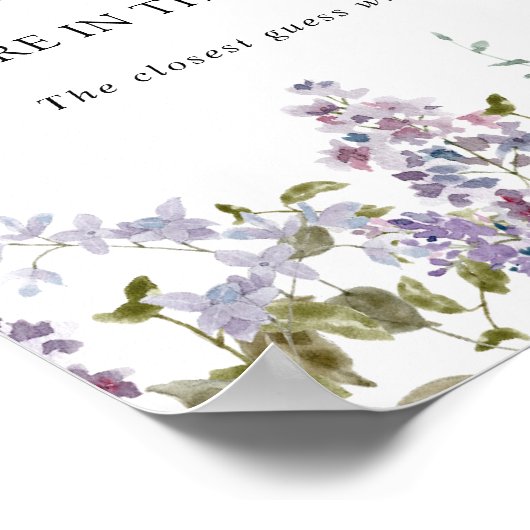 Poster Devinez combien sont dans le Jeu de douche Jar (Coin)