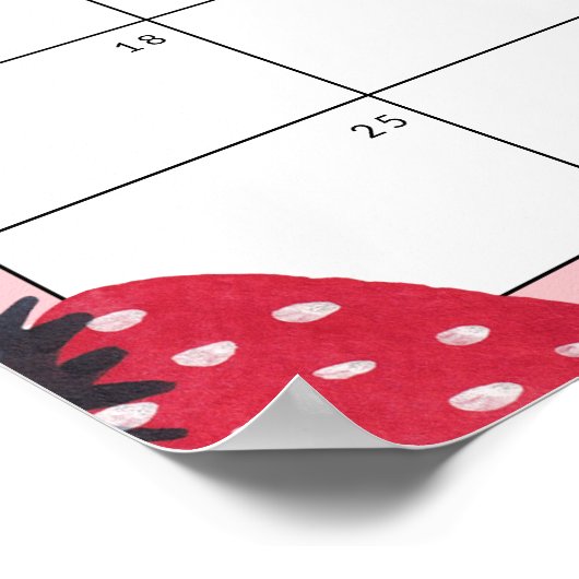 Poster Devinez la date d'échéance Orange Little Cutie Bab (Coin)