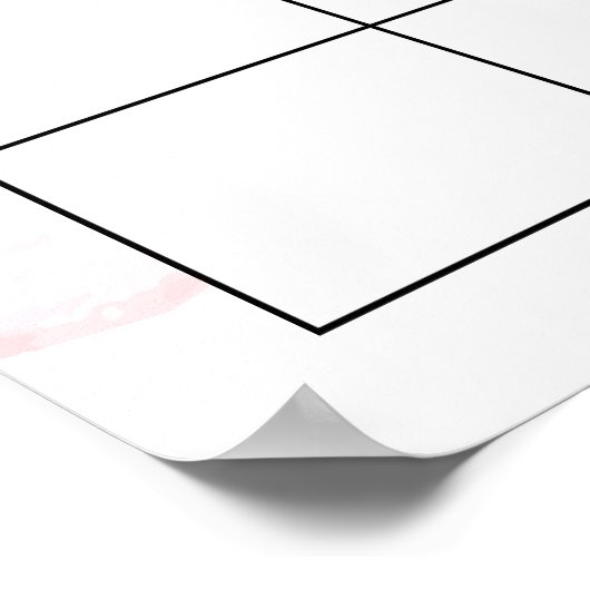 Poster Devinez La Date D'Échéance Teddy Bear Balloons Ros (Coin)