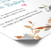 Poster Devinez la nourriture pour bébé tracteur de la fer (Coin)