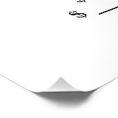 Poster devinez le prix juste jeux de baby shower (Coin)