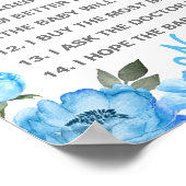 Poster Devinez Qui Maman ou Papa Garçon Eléphant Douche J (Coin)