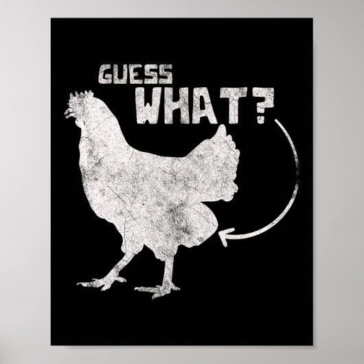 Poster Devinez quoi Poule (Devant)