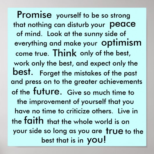 Poster Devis (Devant)