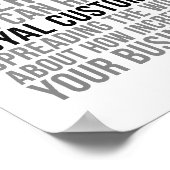 Poster Devis client loyaux (Coin)